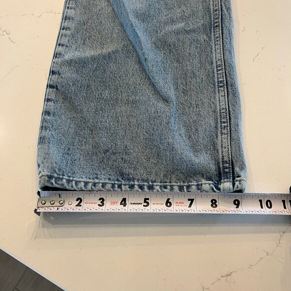 Frame High N Tight Wide Leg Jeans in Bilson Rips size 25 - Picture 11 of 12